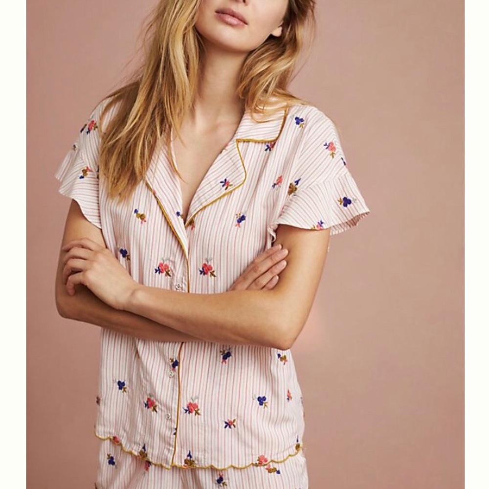 Pure + Good embroidered bouquet